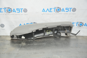 Side trim rear seats right Hyundai Sonata 15-17 rag gray, dents, for dry cleaning