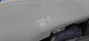 Side trim rear seats right Hyundai Sonata 15-17 rag gray, dents, for dry cleaning