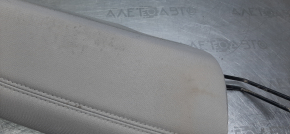 Side trim rear seats right Hyundai Sonata 15-17 rag gray, dents, for dry cleaning