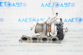Turbocharger complete with manifold BMW X1 F48 16-19 B46, 48k, with cooling pipes