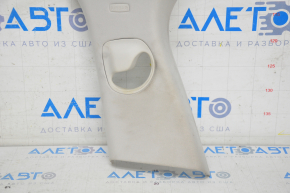 Center pillar trim upper belt left Jaguar F-Pace X761 17- gray, for dry cleaning