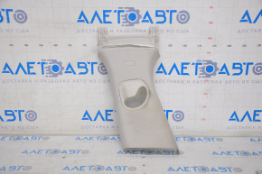 Center pillar trim upper belt left Jaguar F-Pace X761 17- gray, for dry cleaning