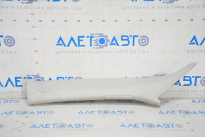 Front pillar trim upper left Jaguar F-Pace X761 17- gray, for dry cleaning