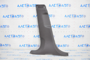 Center pillar trim lower left Jaguar F-Pace X761 17-20 brown, scratches