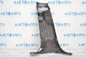Center pillar trim lower right Jaguar F-Pace X761 17-20 brown, scratches