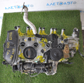 Engine Audi Q5 8R 13-17 CPMA 2.0T 107k, started, without oil level sensor, minor scoring in 2 cylinder 13-13-13-13