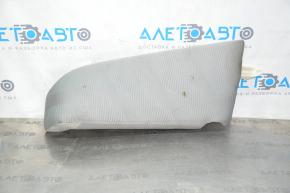 Rear seat side trim left Honda Accord 13-17 gray cloth, dry cleanable