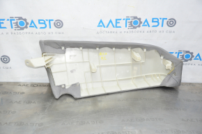 Rear seat side trim left Honda Accord 13-17 gray cloth, dry cleanable