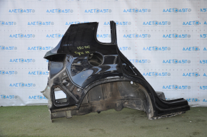 Quarter wing rear right VW Tiguan 09-17 black, butt