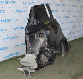 Quarter wing rear right VW Tiguan 09-17 black, butt