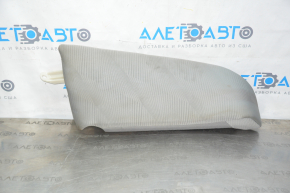 Side trim rear seats right Honda Accord 13-17 gray cloth, for dry cleaning