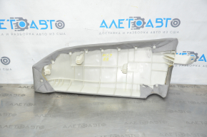 Side trim rear seats right Honda Accord 13-17 gray cloth, for dry cleaning