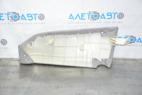 Side trim rear seats right Honda Accord 13-17 velour gray, scuffs, broken fastening