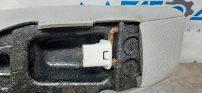 Side trim rear seats right Kia Optima 11-15 USA rag gray, rusty fasteners, for dry cleaning