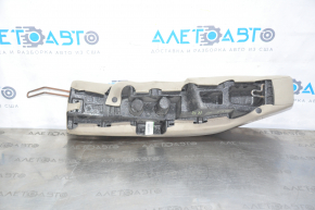 Side trim rear seats right Kia Optima 11-15 USA beige cloth, rusty fasteners, dry cleanable