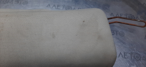 Side trim rear seats right Kia Optima 11-15 USA beige cloth, rusty fasteners, dry cleanable
