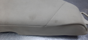 Side trim rear seats right Kia Optima 11-15 USA beige cloth, rusty fasteners, dry cleanable