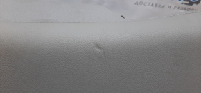 Side trim rear seats right Kia Optima 11-15 USA leather gray, pokes on leather