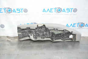 Side trim rear seats left Kia Optima 11-15 USA rag gray, rusty fasteners, for dry cleaning