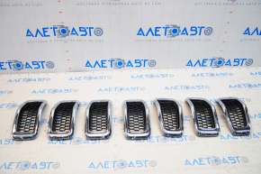 Radiator grill grill Jeep Cherokee KL 14-18 prerest chrome set 7pcs
