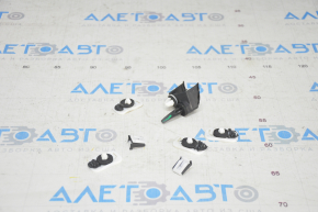 Rear left inner wing arch trim Jaguar F-Pace X761 17- black, scratches, broken fastener