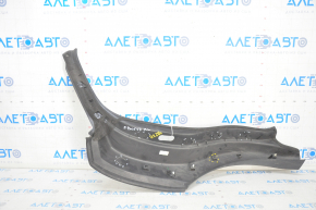 Rear left inner wing arch trim Jaguar F-Pace X761 17- black, scratches, broken fastener