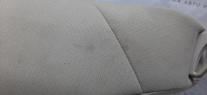 Side trim rear seats left Kia Optima 11-15 USA beige cloth, rusty fasteners, dry cleanable
