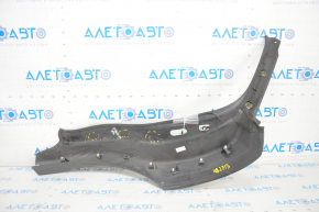 Rear right inner wing arch trim Jaguar F-Pace X761 17- black, scratches, broken fastener