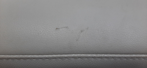 Side trim rear seats left Kia Optima 11-15 USA leather gray, pokes on leather
