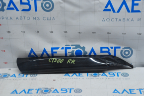 Rear right window molding Lexus CT200h 11-17 scratches