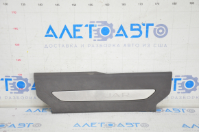 Door sill trim front left Jaguar F-Pace X761 17-20 brown, scratches, broken fastener