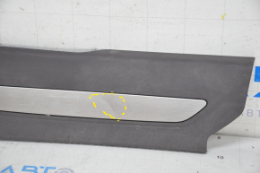 Door sill trim front right Jaguar F-Pace X761 17-20 brown, scratches, broken fastener, pressed