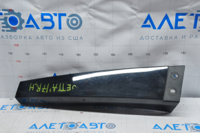 Center pillar trim outer right VW Jetta 11-18 USA plastic, scratches