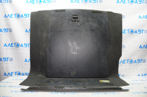 Trunk floor VW Passat b7 12-15 USA black, felt peeled off, scratches, dry cleaning