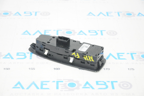 Front left window lift control BMW X1 F48 16-22 black with overlay, for folding mirrors, scratches