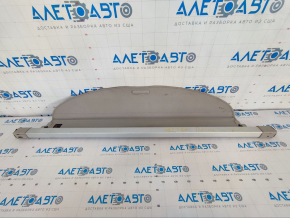 Nissan Rogue 14-20 trunk curtain for 2 rows, beige, scuffs, needs cleaning