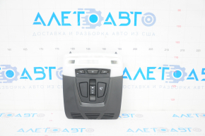Front light BMW X1 F48 16-22 black, for panorama with SOS button, button is worn out, scratches