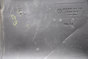 Trunk carpet VW CC 08-17 black, tears, cracks, for dry cleaning