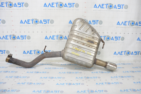 Muffler rear part barrel right Jaguar F-Pace X761 17- 3.0t rusty