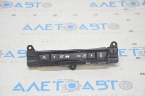 Jaguar F-Pace X761 17-20 center console button block under stop-go, part of letter A is missing