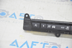 Jaguar F-Pace X761 17-20 center console button block under stop-go, part of letter A is missing