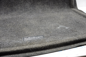 Trunk mat VW Jetta 11-18 USA rag black, type 2 cracks, dry cleanable