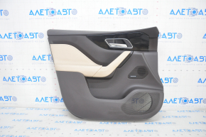 Door trim card front left Jaguar F-Pace X761 17-20 leather, black-beige, meridian, scratch