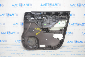 Door trim card front left Jaguar F-Pace X761 17-20 leather, black-beige, meridian, scratch