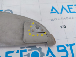 Trunk trim trim Lexus RX350 RX450h 10-15 gray, broken fastener, needs cleaning, tears