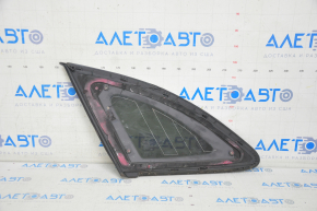 Window blind glass rear right Jaguar F-Pace X761 17- tinted, black gloss, heated
