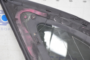 Window blind glass rear right Jaguar F-Pace X761 17- tinted, black gloss, heated