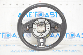 Naked steering wheel Jaguar F-Pace X761 17-21 leather black, heated, scratches