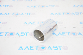 Muffler tip left BMW X1 F48 16-19 chrome