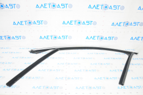Upper door molding front left BMW X1 F48 16-22 chrome with glass seal